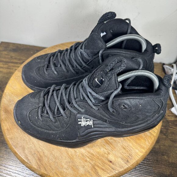 Nike Stussy Air Penny 2 Black Hemp Shoes Mens Size 9 Black DQ5674-001 Sneakers main image 8